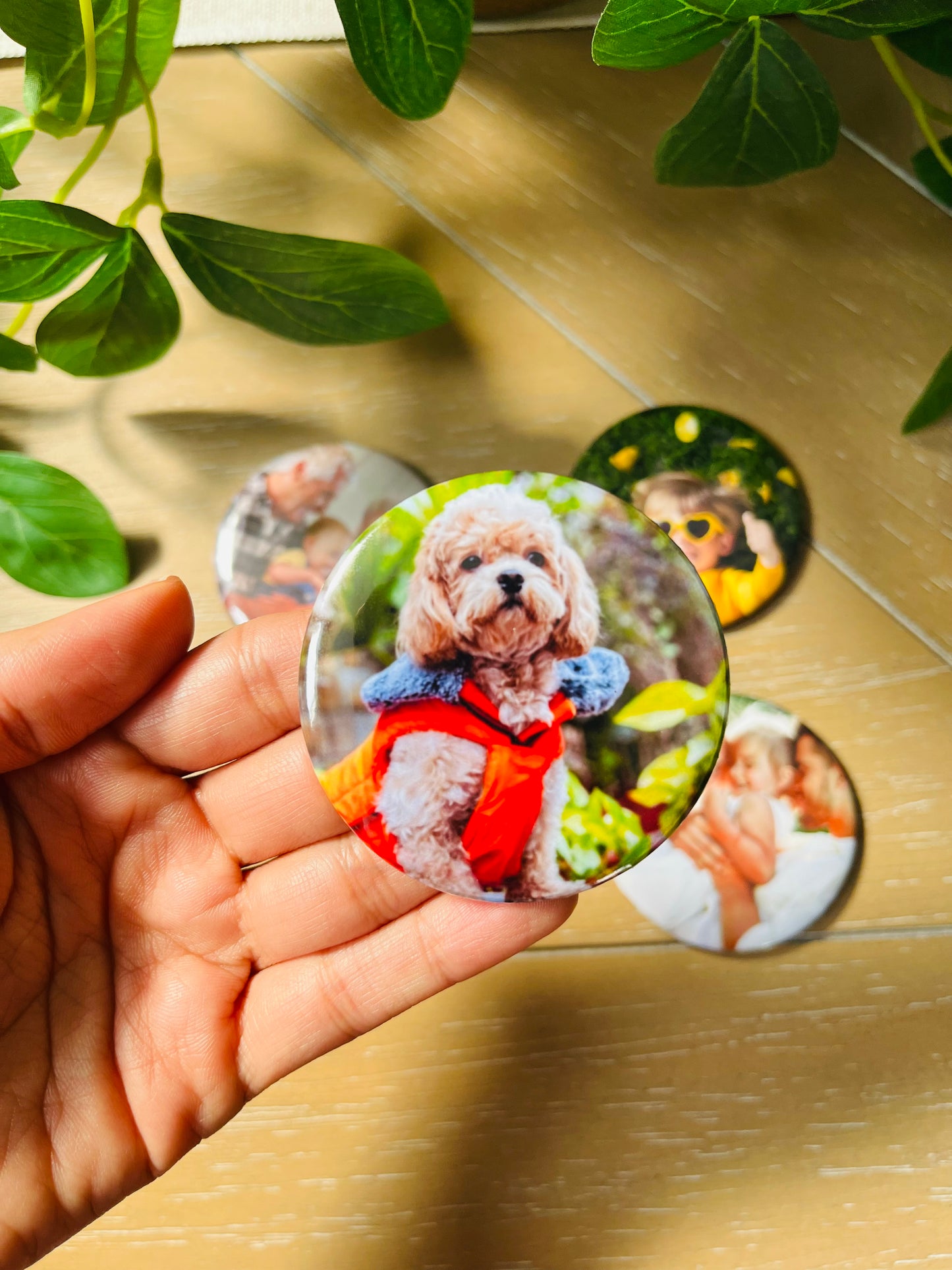 Custom Round Photo Magnets – 2.25 in