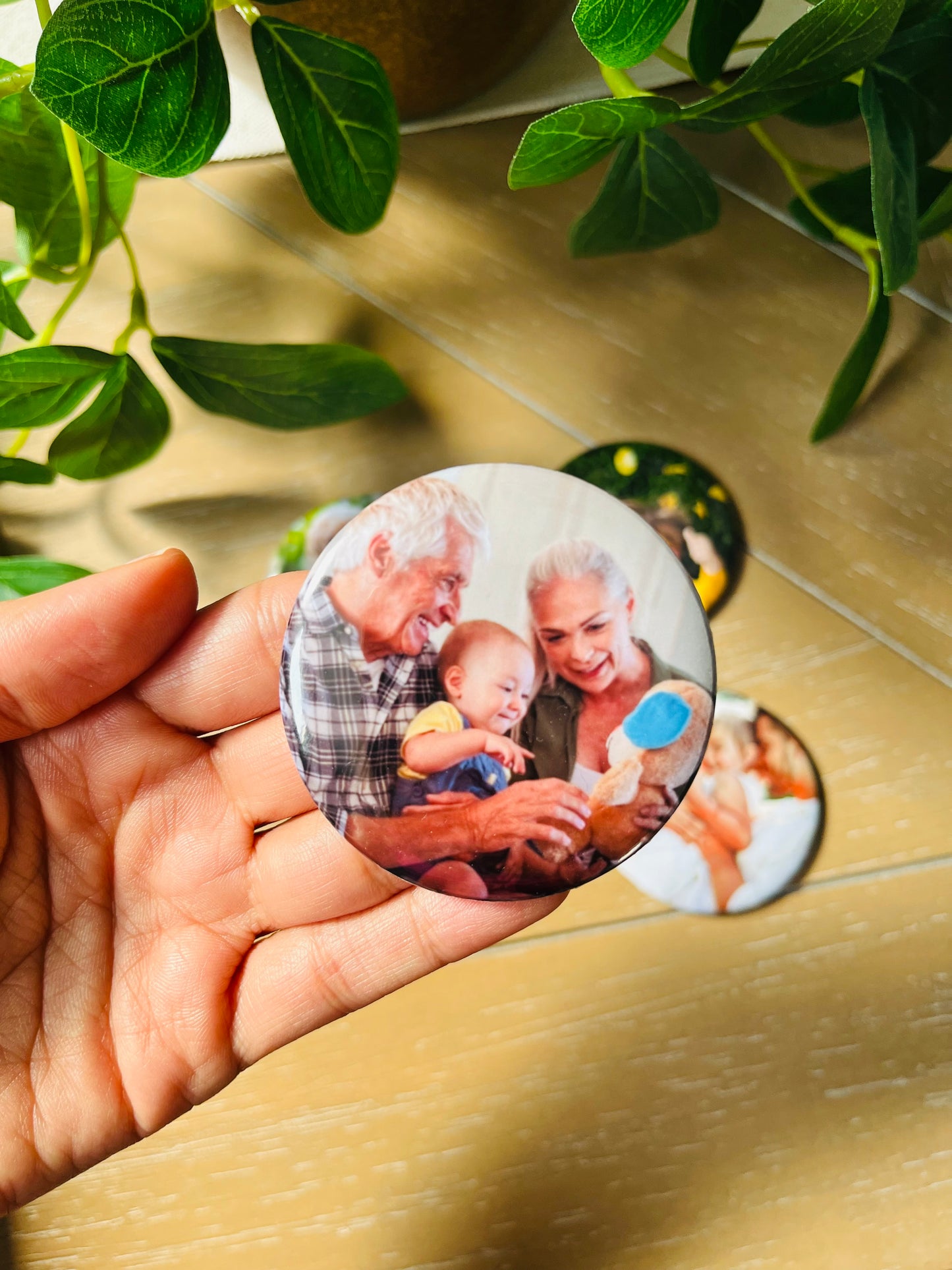 Custom Round Photo Magnets – 2.25 in
