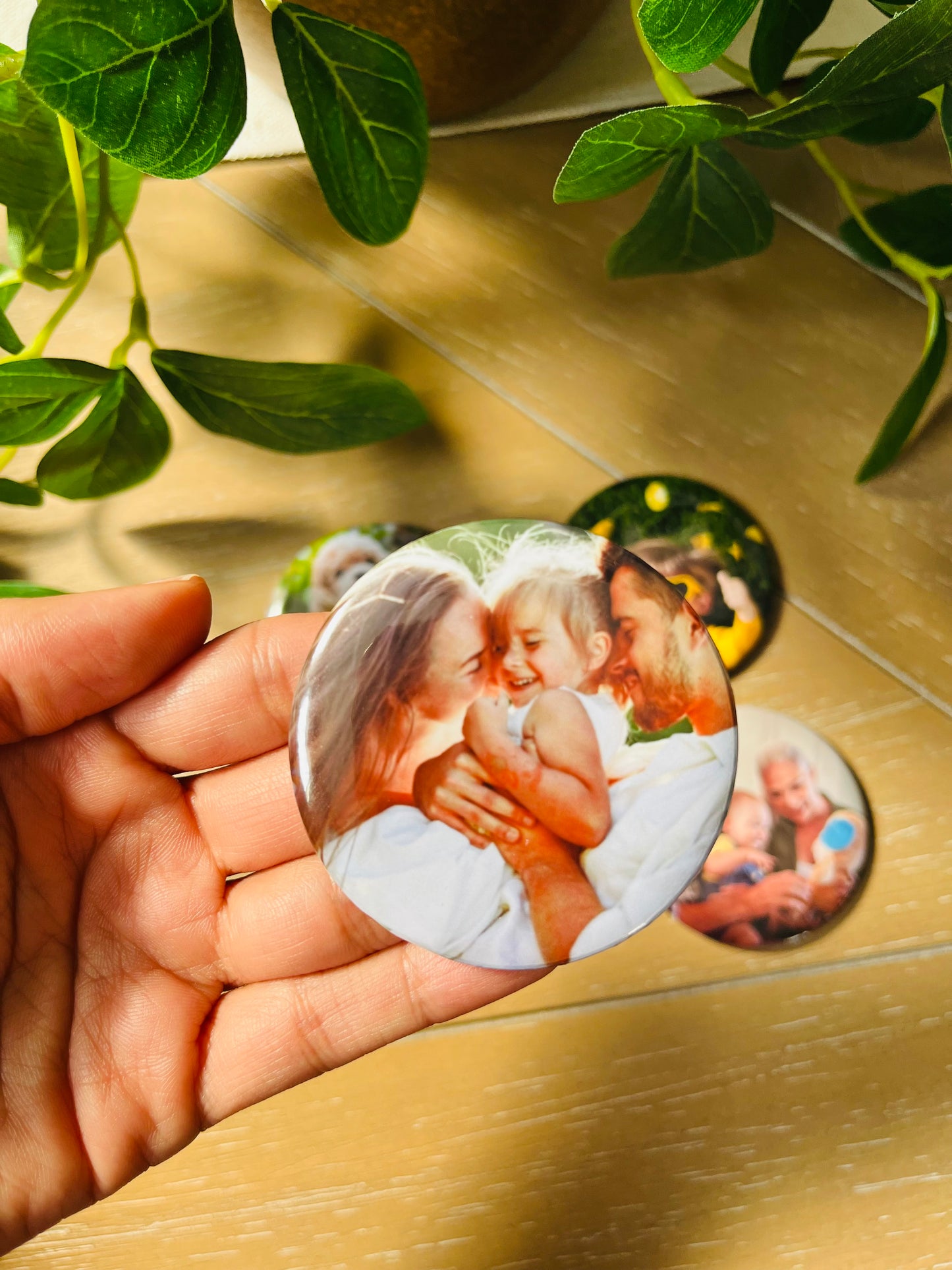 Custom Round Photo Magnets – 2.25 in