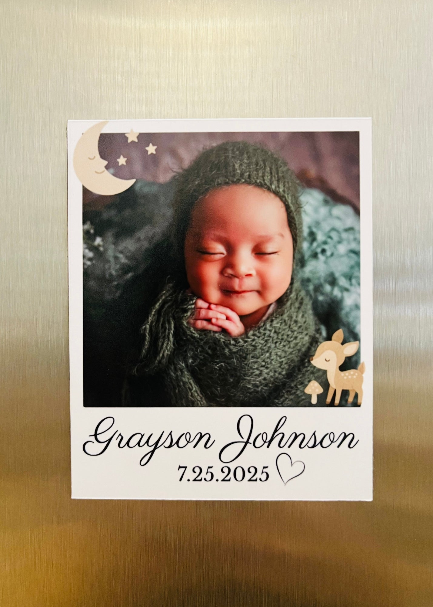 Baby Polaroid Magnet