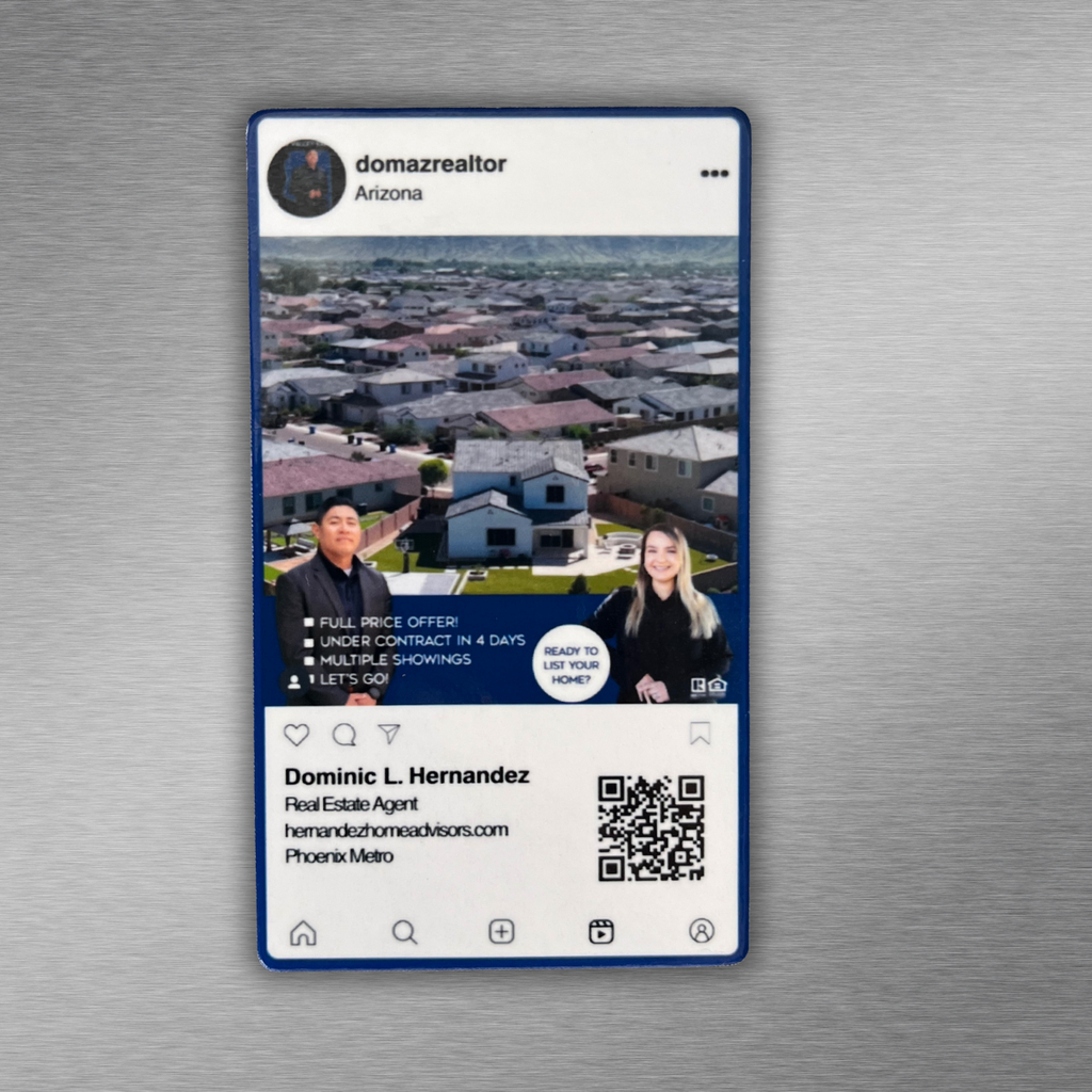 Instagram Post QR Code Magnet