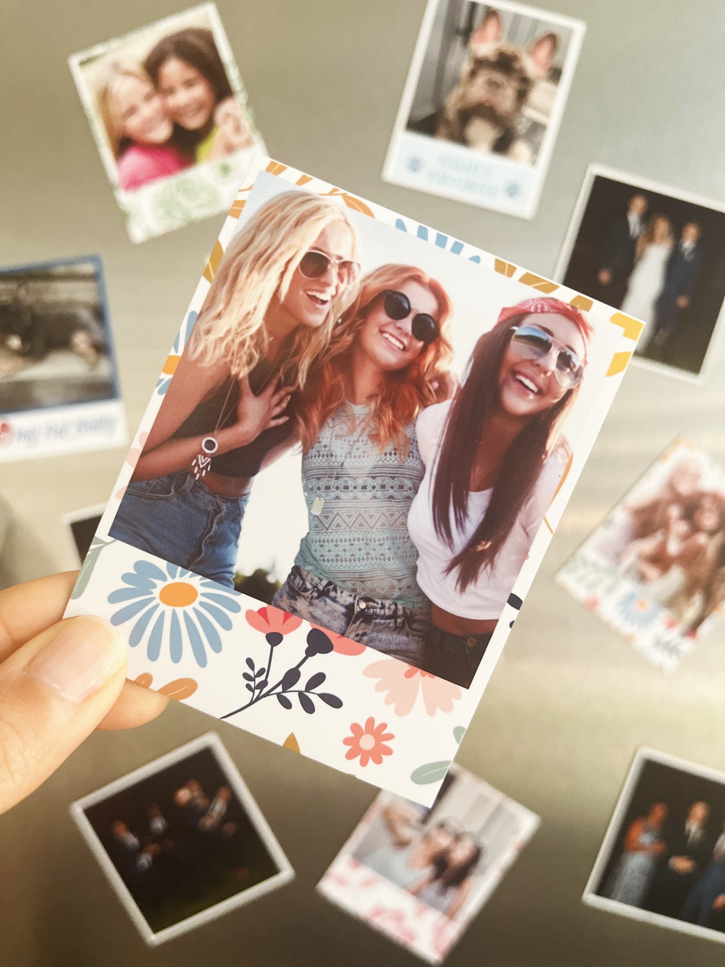 Polaroid Photo Magnets - 2.5 x 2.5 inch